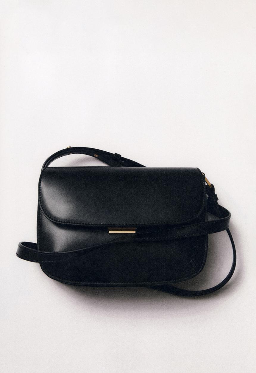 MANGO - Julieta crossbody bag-black