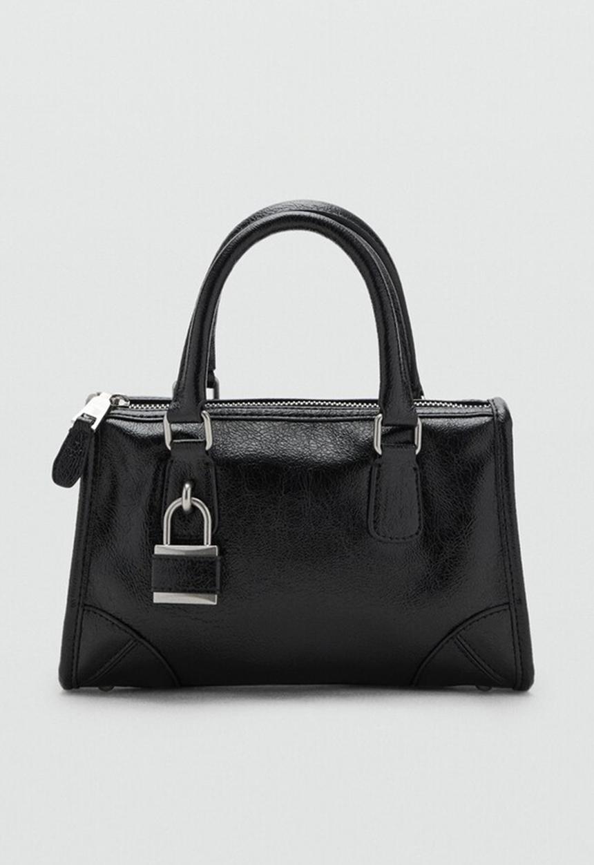 MANGO - Agnes citybag-black
