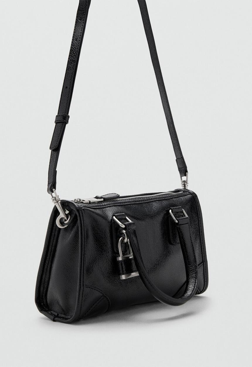 MANGO - Agnes citybag-black