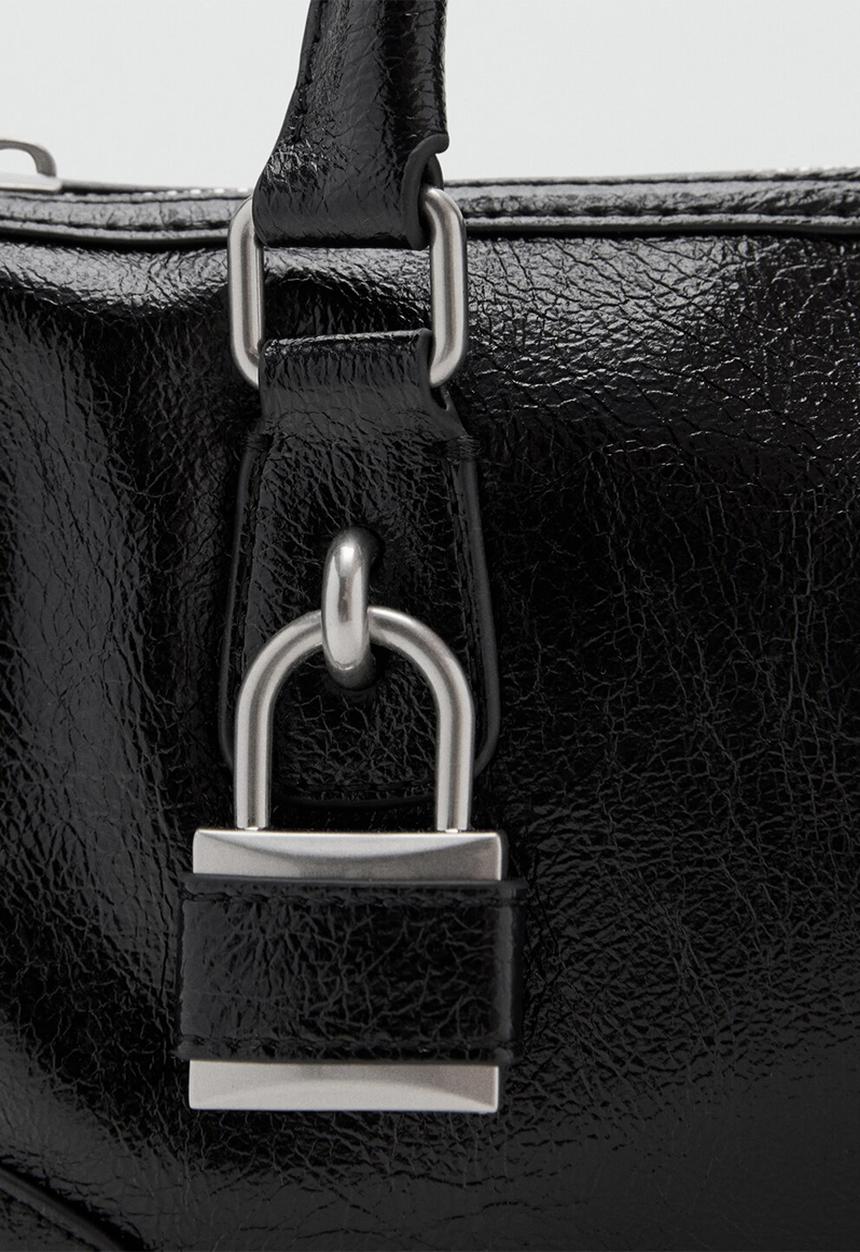 MANGO - Agnes citybag-black