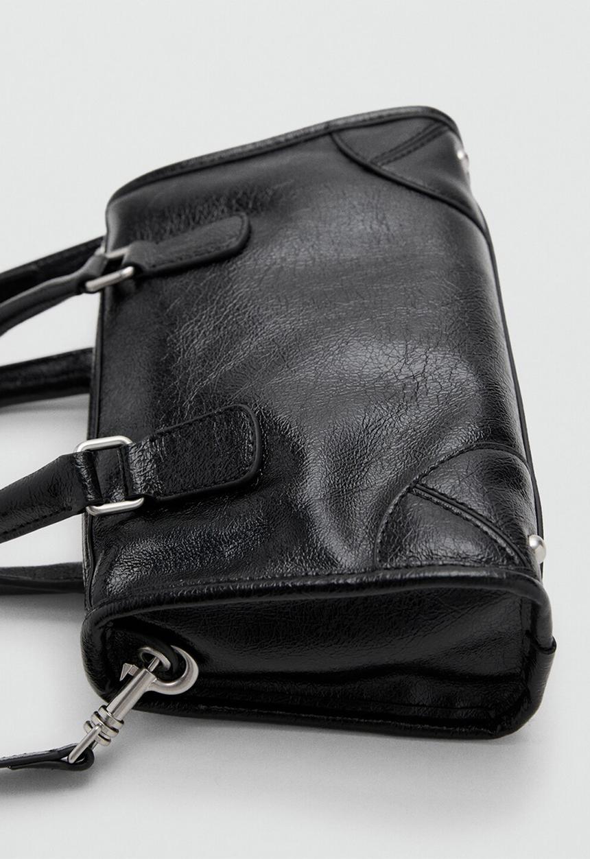 MANGO - Agnes citybag-black