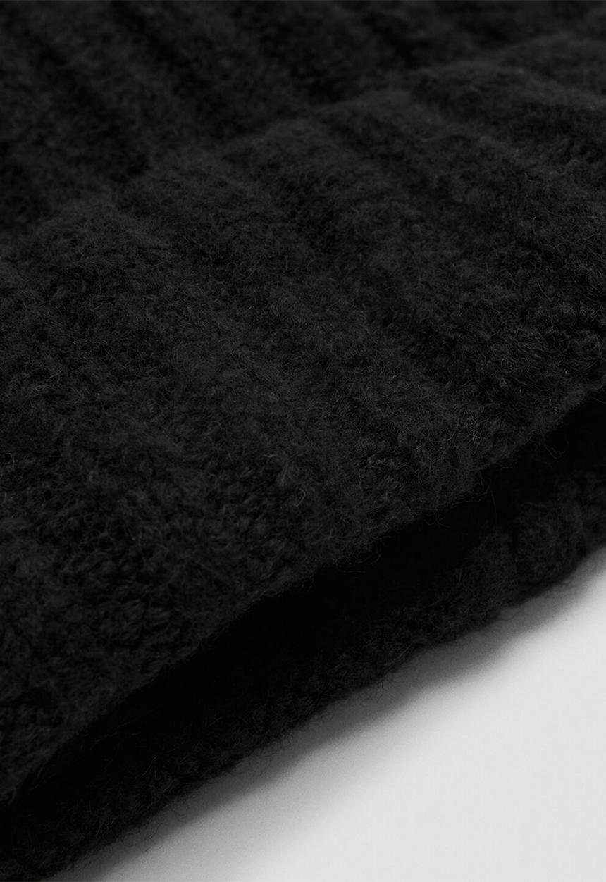 MANGO - Rina beanie-black