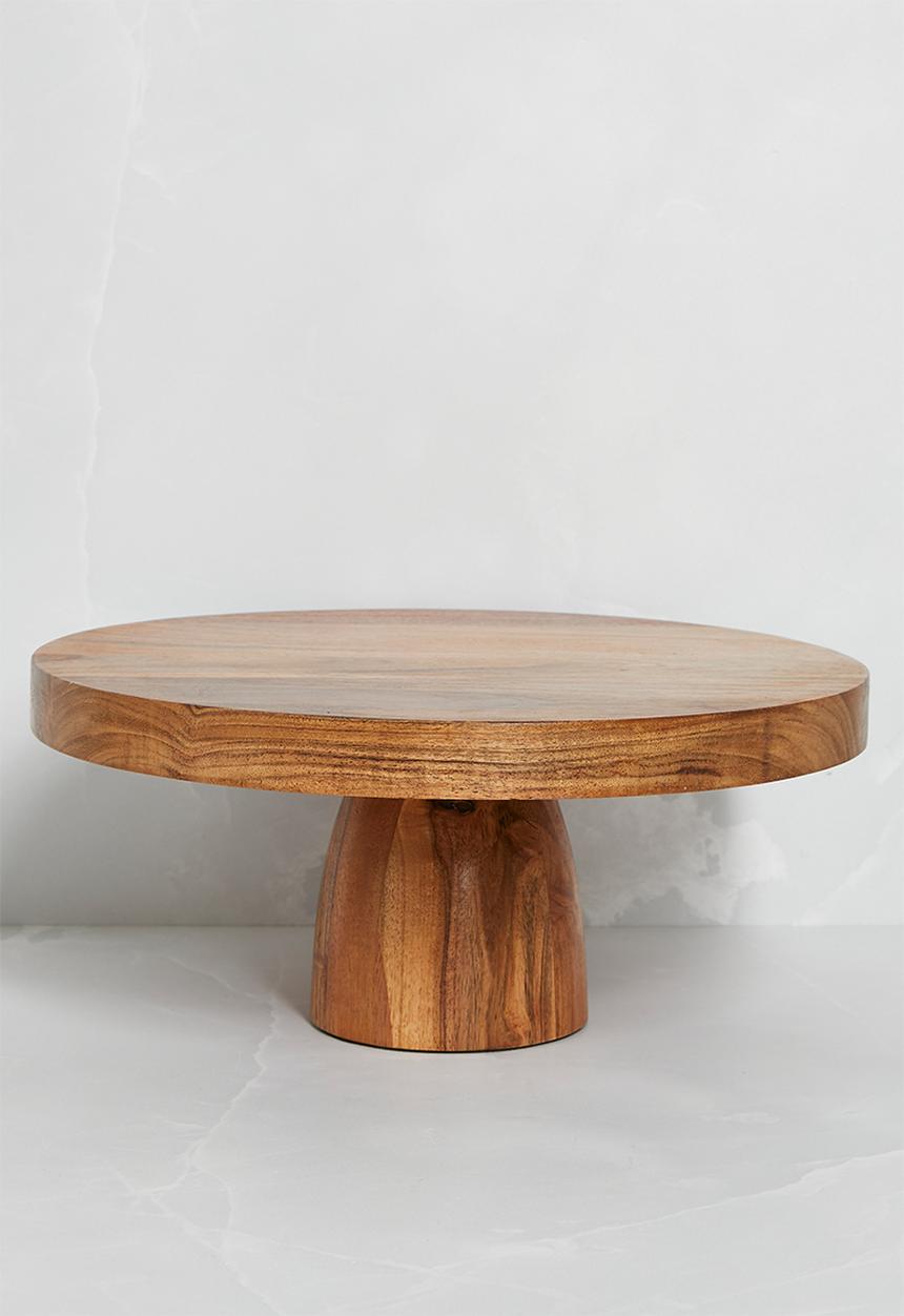 Sixth Floor - Wooden Cake Stand - Natural