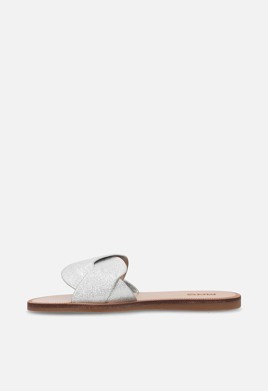 MANGO - Sandals elvi - silver