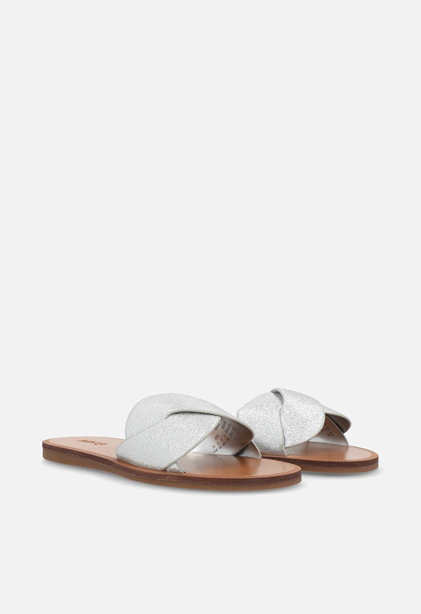 MANGO - Sandals elvi - silver