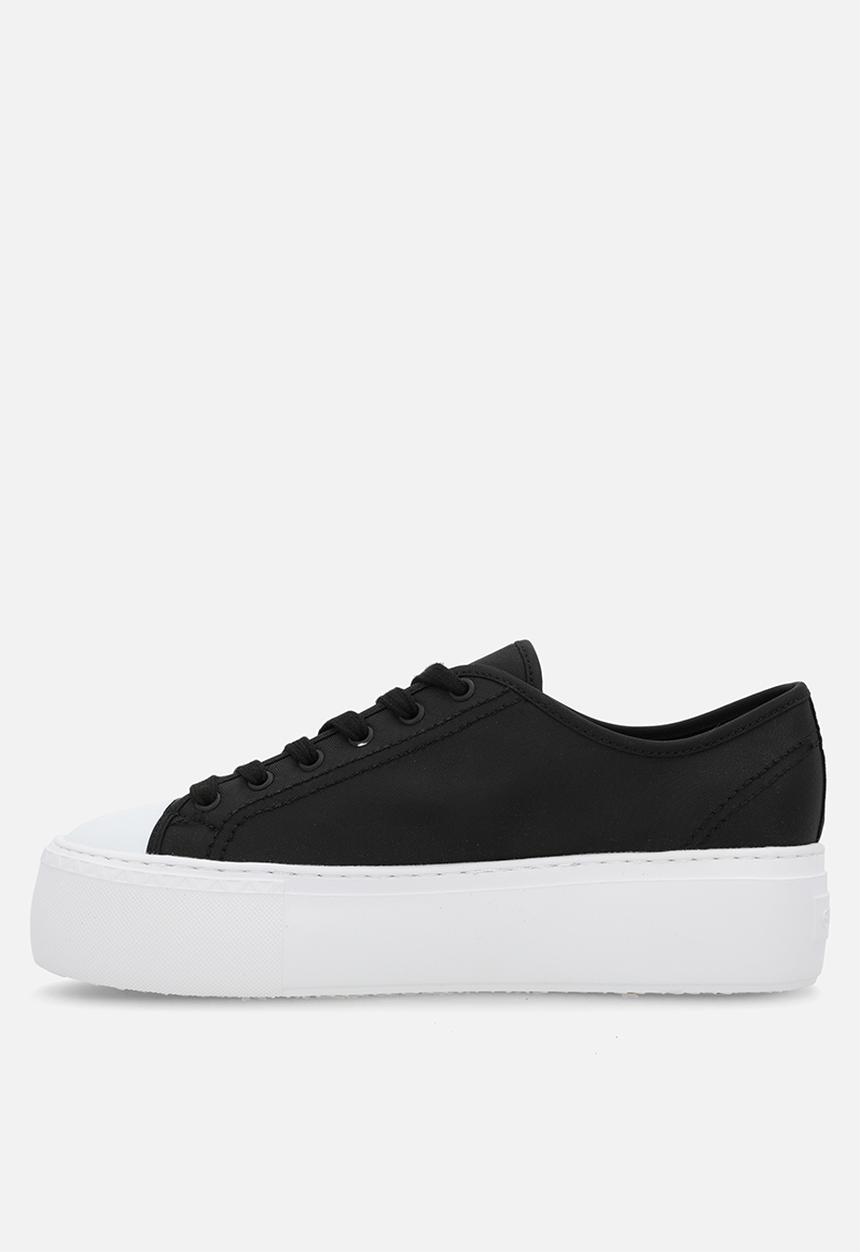 GUESS - Dressy twill sneaker - black