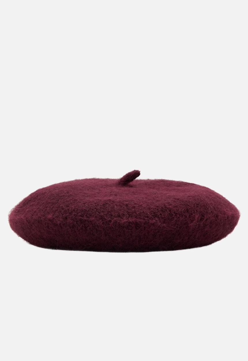 MANGO - Bonnie beanie-dark red