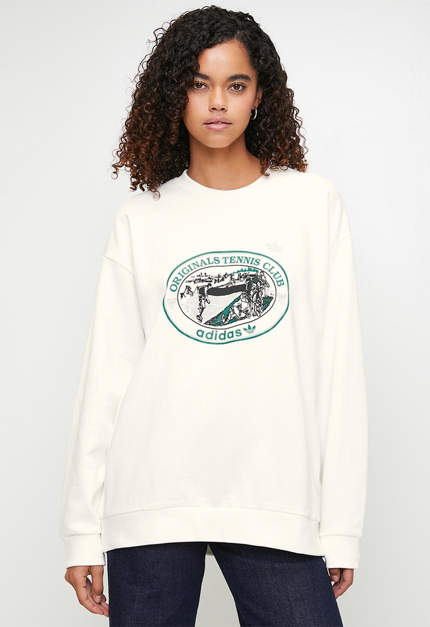 adidas Originals - Tennis Crew W - White