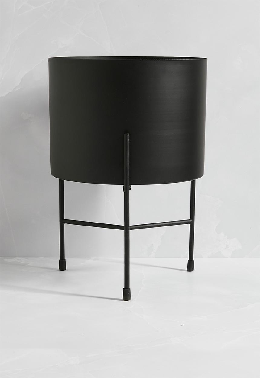 Sixth Floor - Planter on Stand - Black