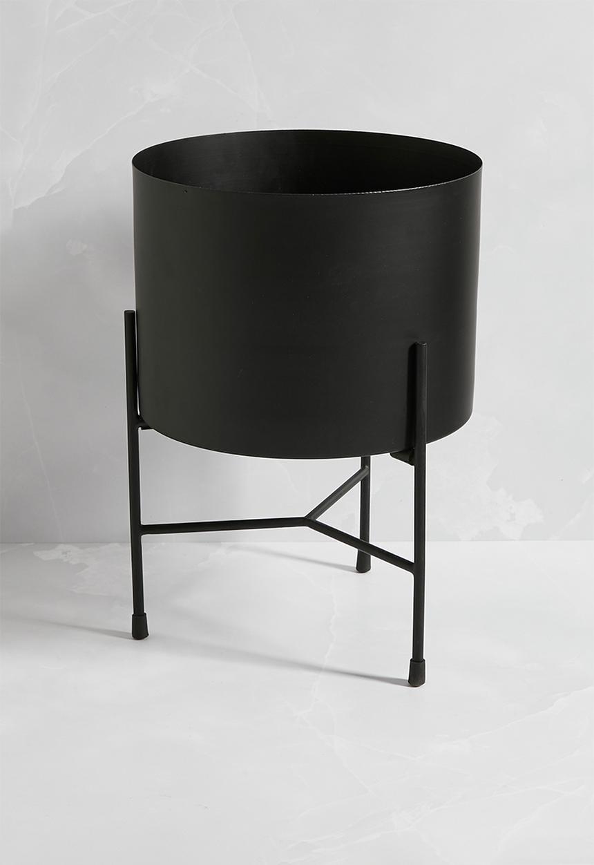 Sixth Floor - Planter on Stand - Black