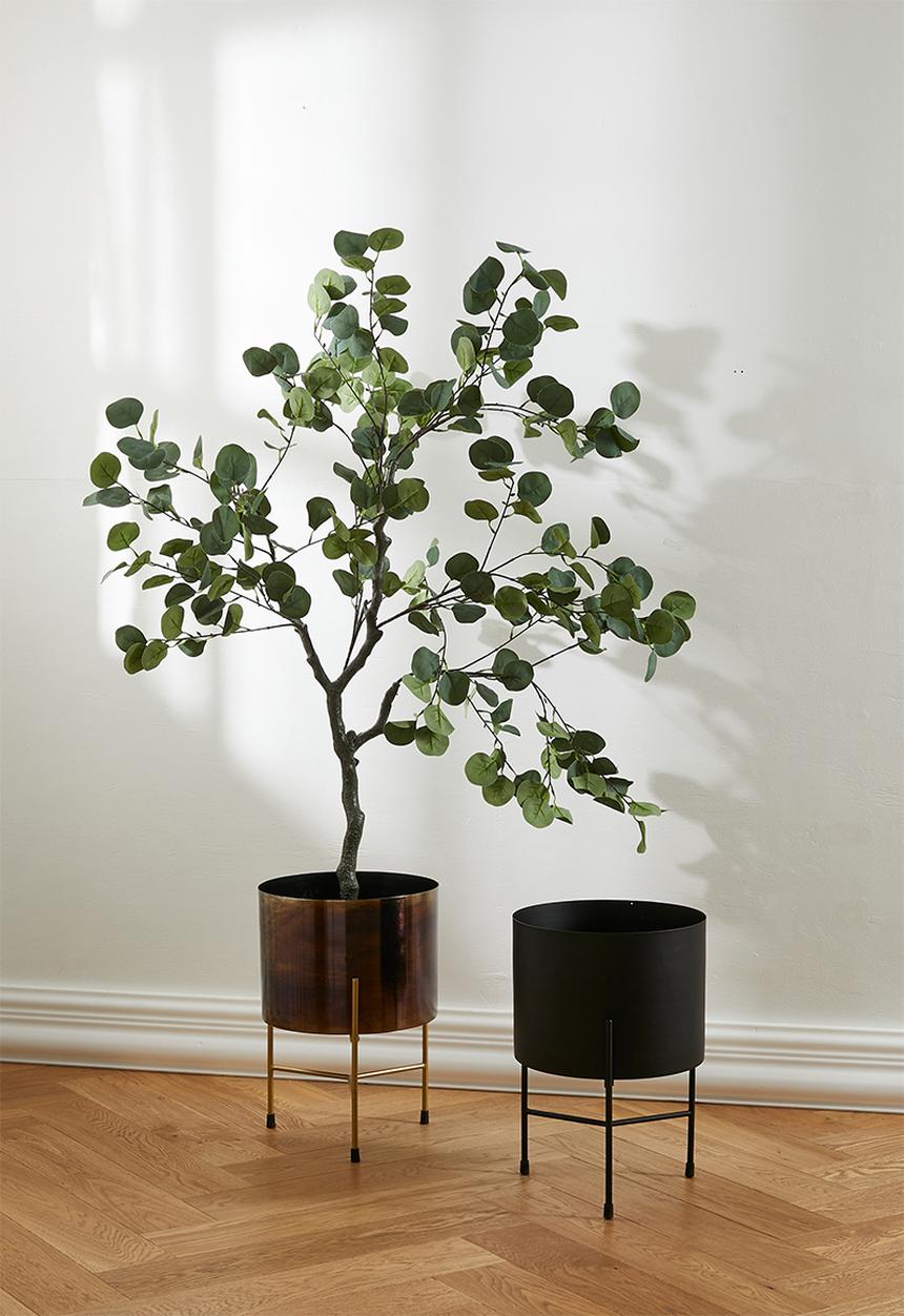 Sixth Floor - Planter on Stand - Black