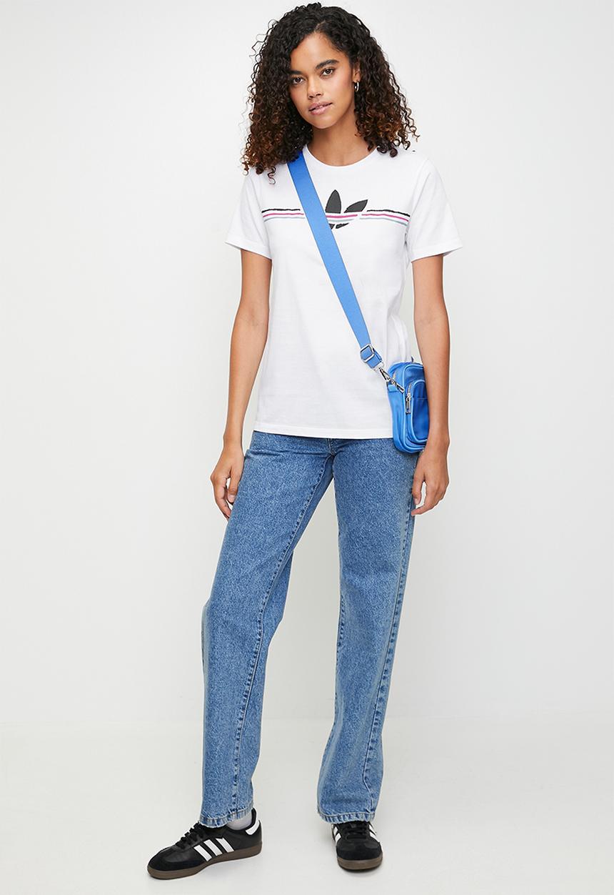 adidas Originals - 80S Logo T W - White