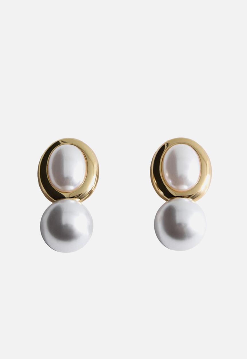 MANGO - Octavia earrings-gold