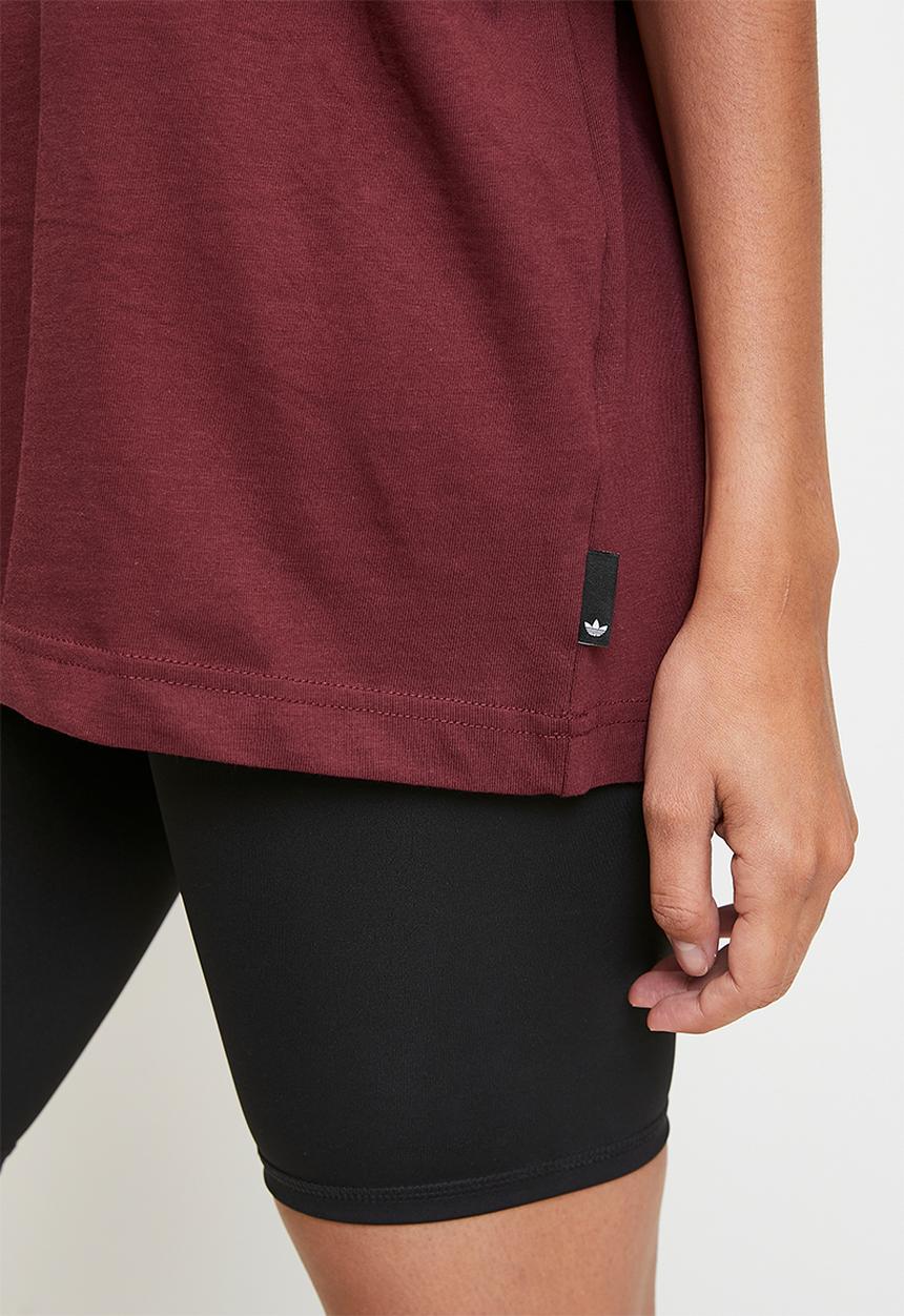 adidas Originals - Loose Logo Tee W - Burgundy
