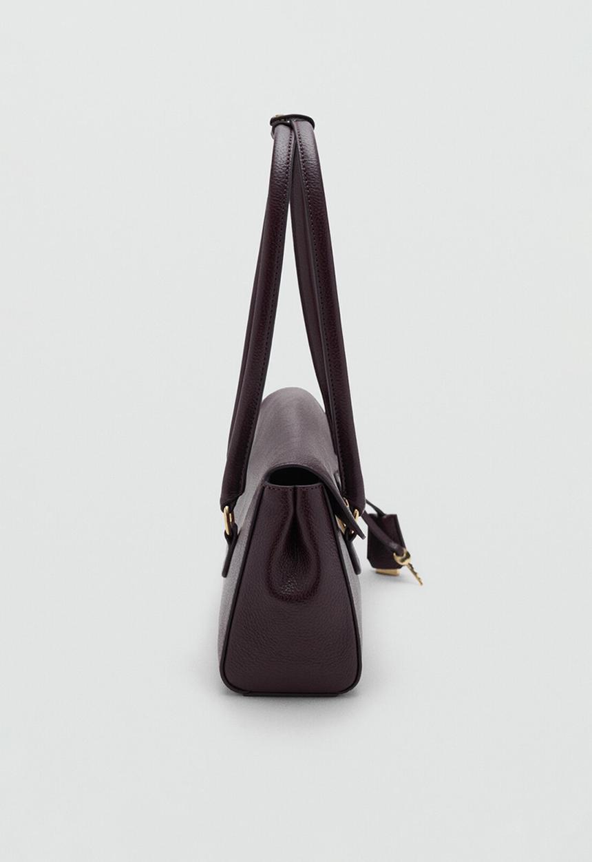 MANGO - Siena shoulder bag-dark red