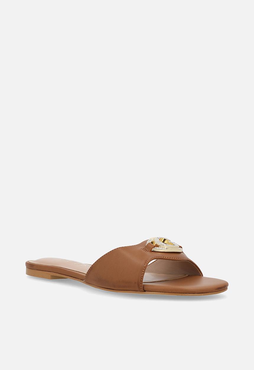 GUESS - Brush slide - tan