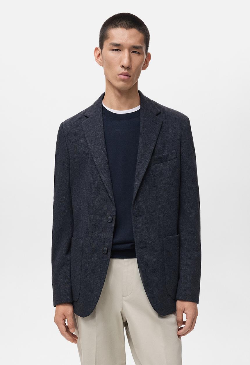MANGO - Blazer ANETO - Navy