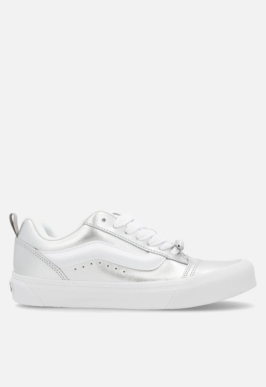 Vans - Knu Skool - Metallic Leather Silver