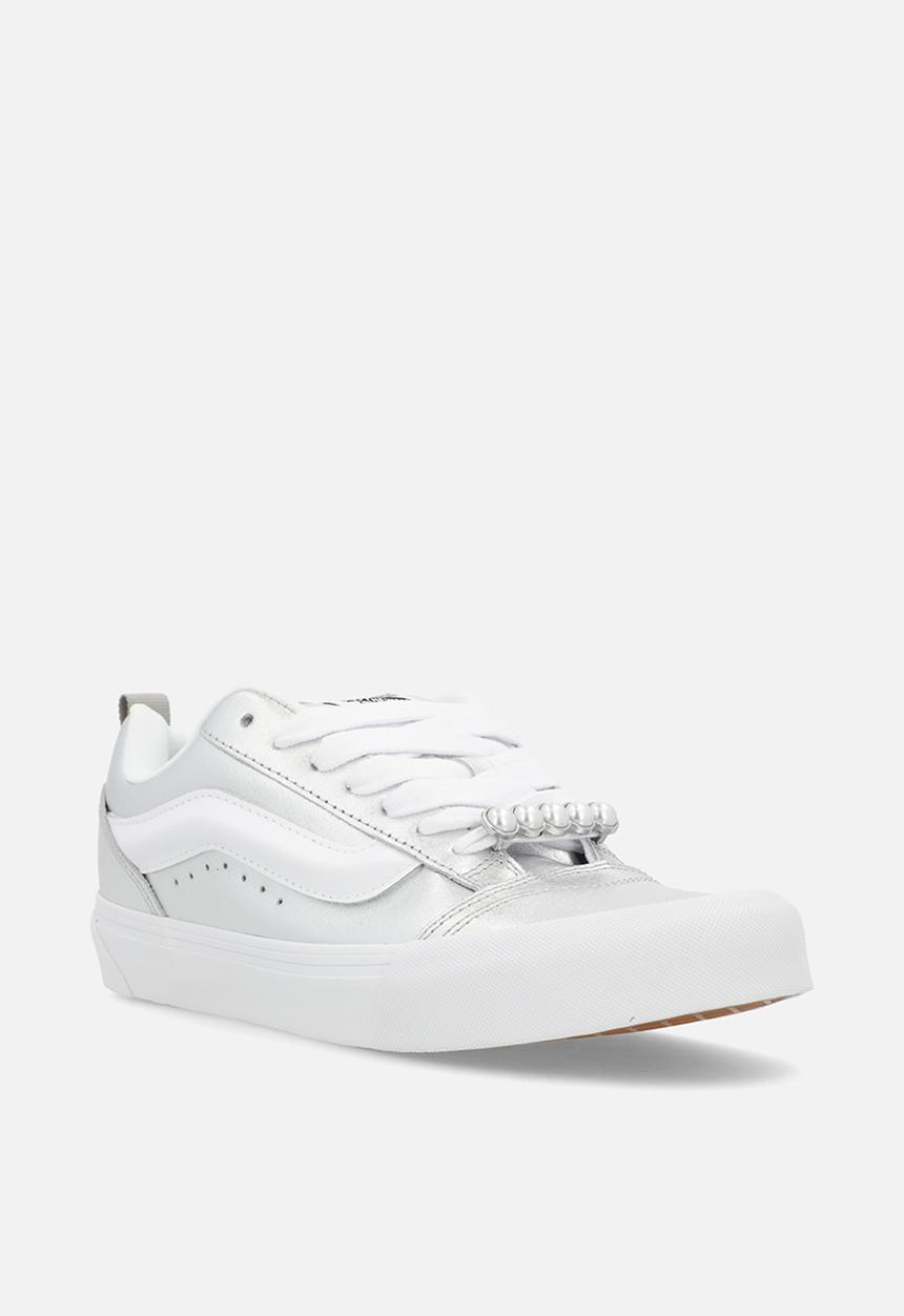 Vans - Knu Skool - Metallic Leather Silver