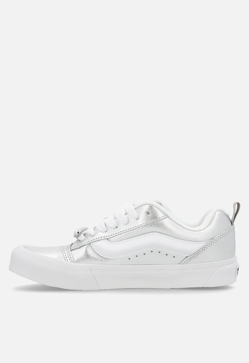 Vans - Knu Skool - Metallic Leather Silver