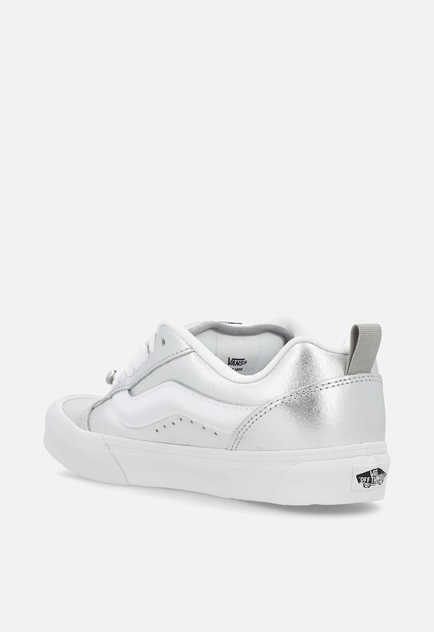 Vans - Knu Skool - Metallic Leather Silver