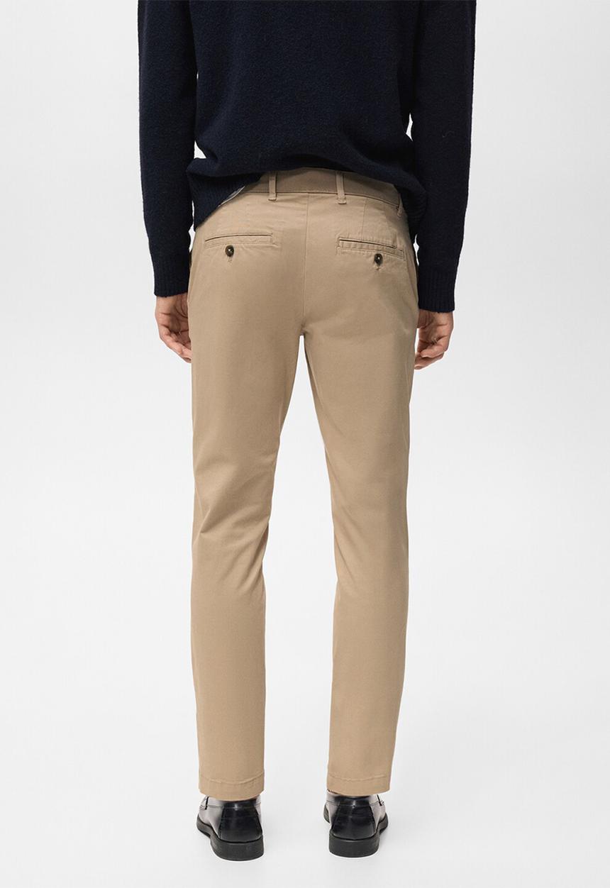 MANGO - Trousers Prato - Beige