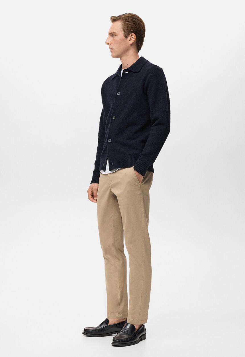MANGO - Trousers Prato - Beige