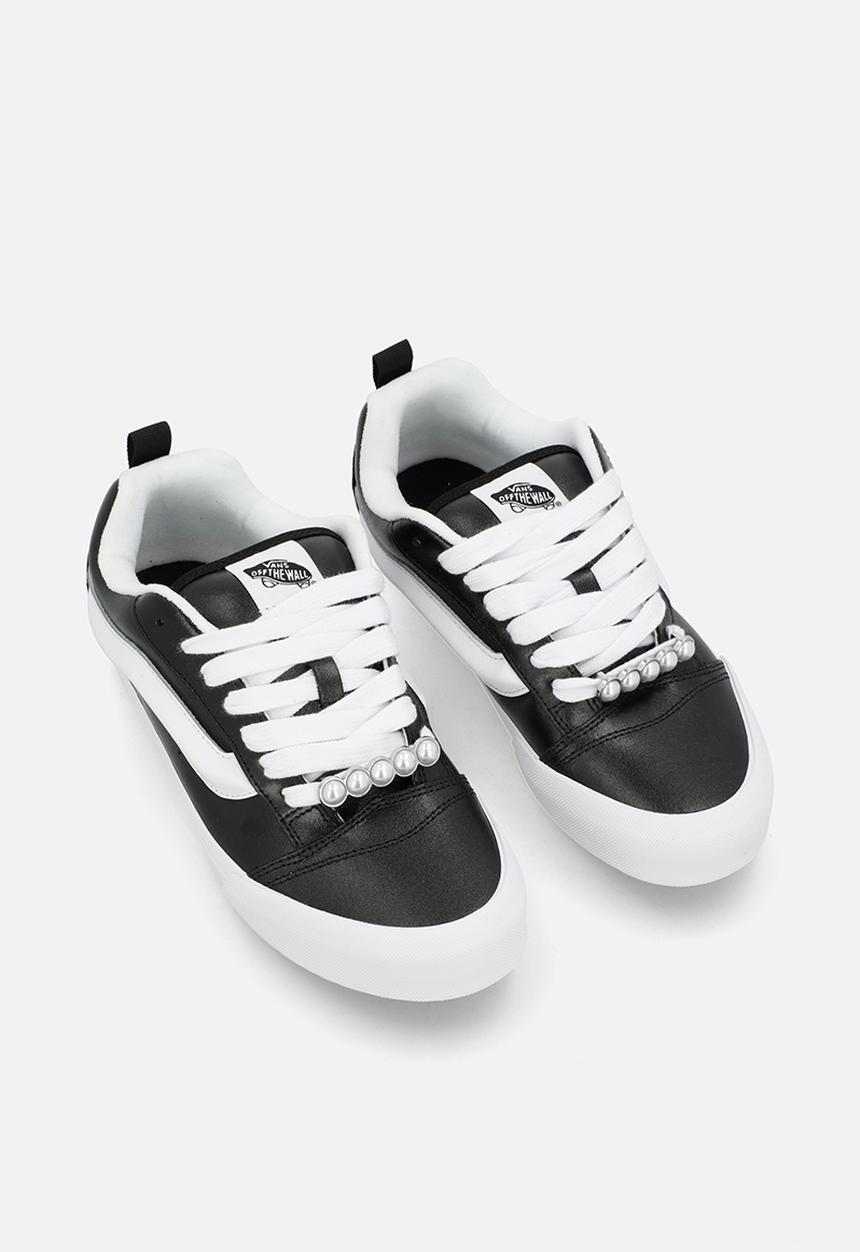 Vans - Knu Skool - Metallic Leather Black