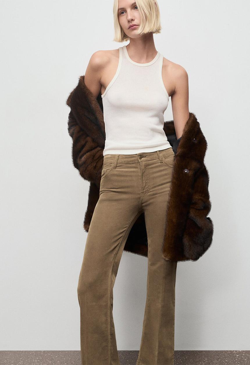 MANGO - Jeans jolenep - medium brown