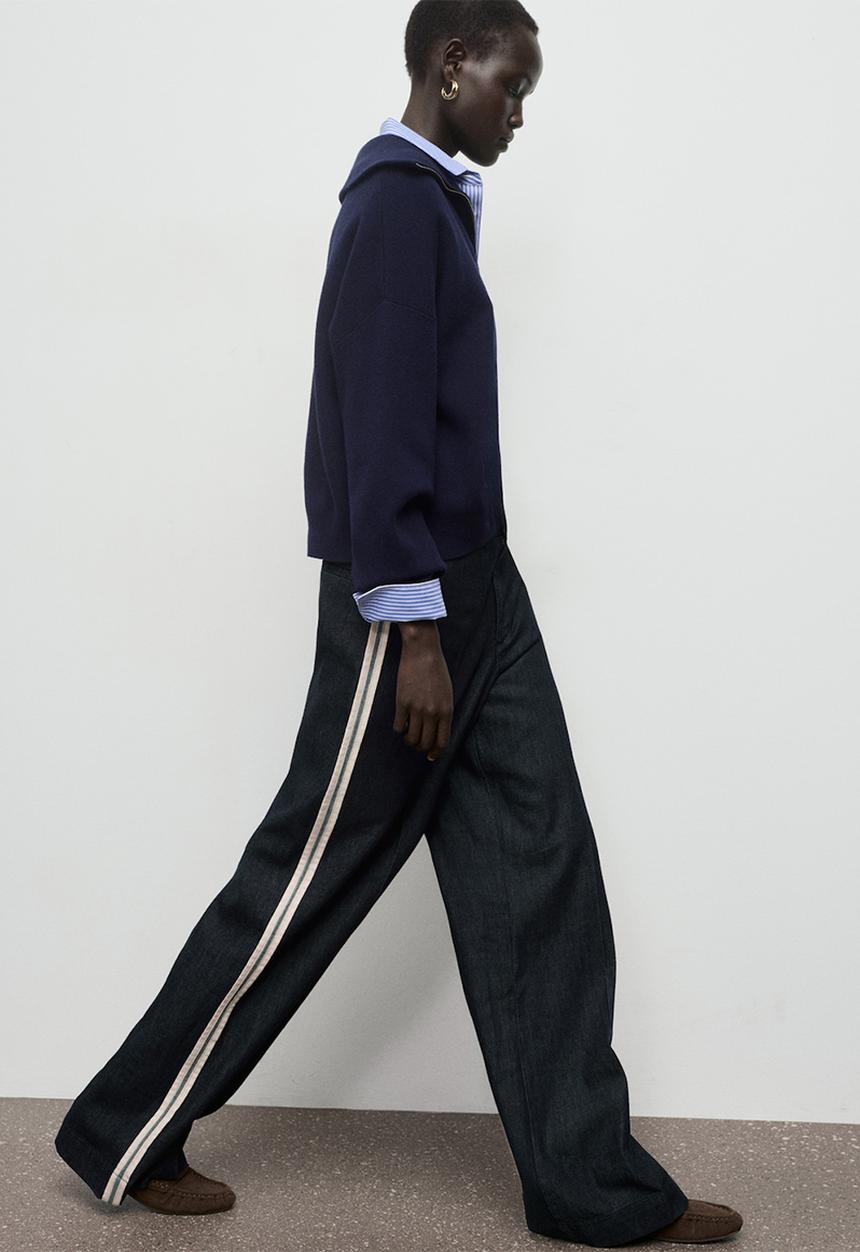 MANGO - Jeans portland - open blue