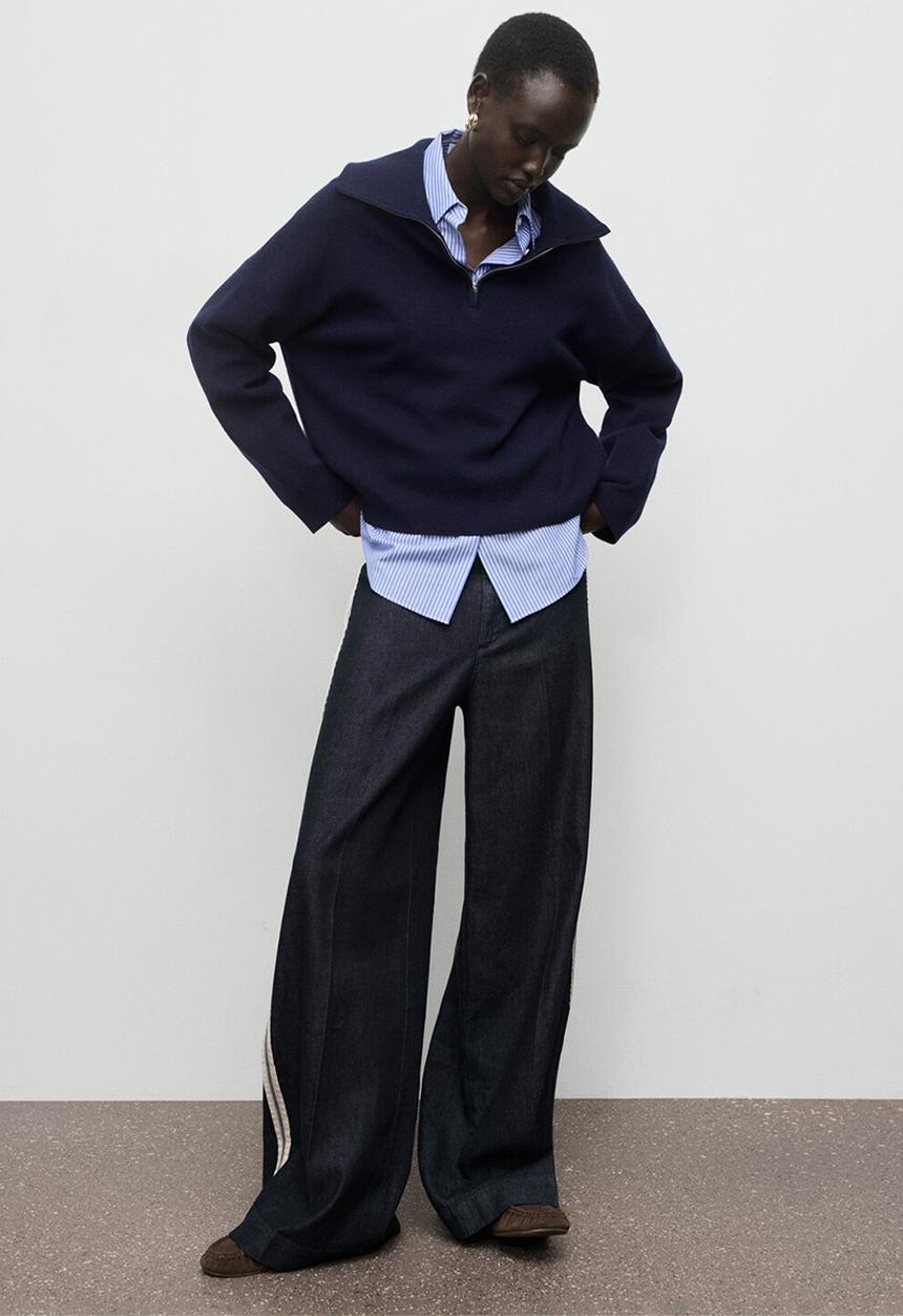 MANGO - Jeans portland - open blue
