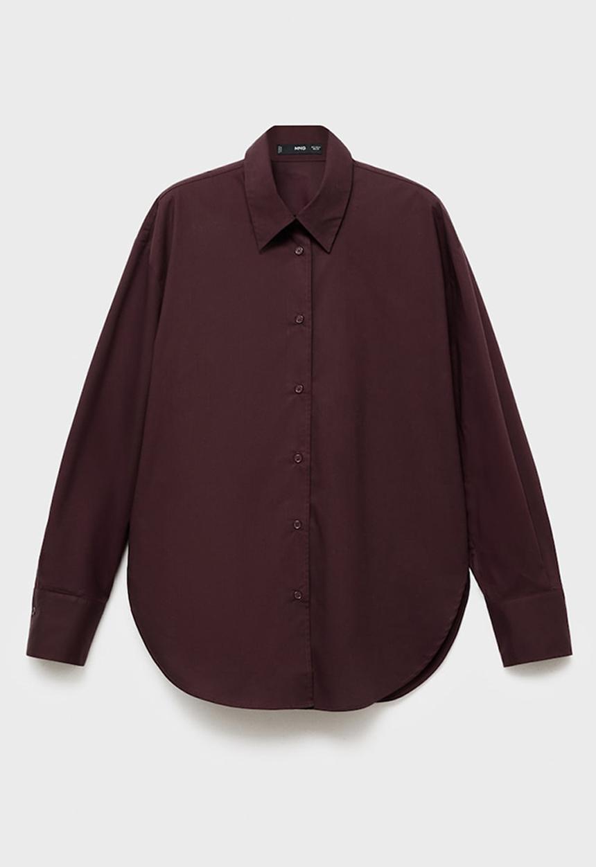MANGO - Shirt jaguar - brown
