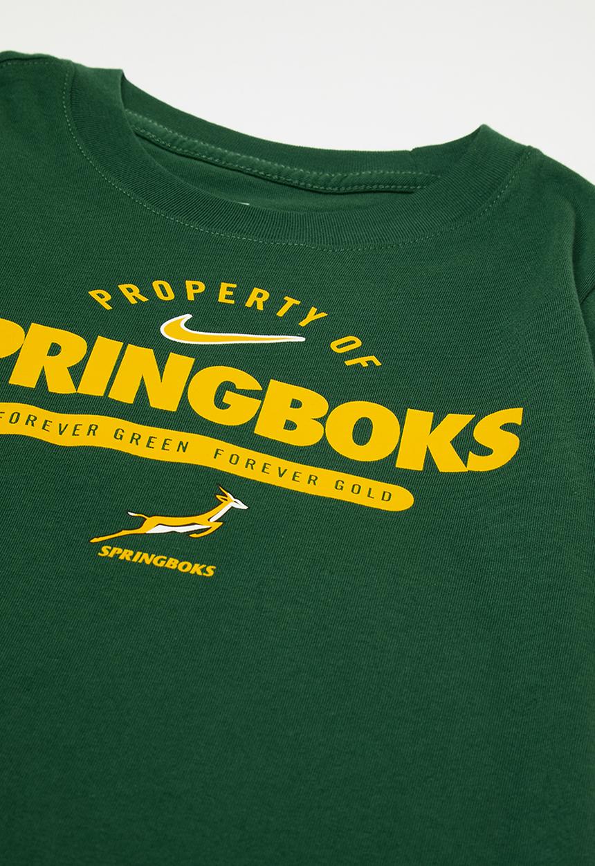Nike - Spr ynk property of tee - gorge green/university gold