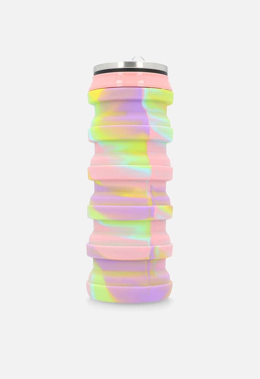 Pop Candy - Collapsible silicone water bottle - multicolour