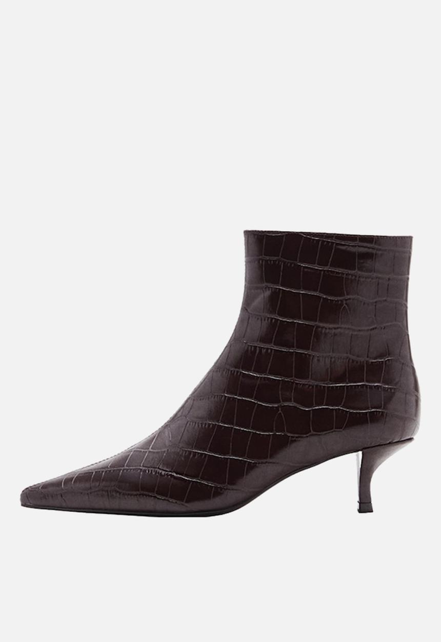 MANGO - Bird1 boot - dark brown