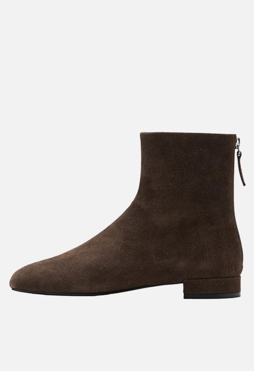 MANGO - Clue1 suede boot - dark brown