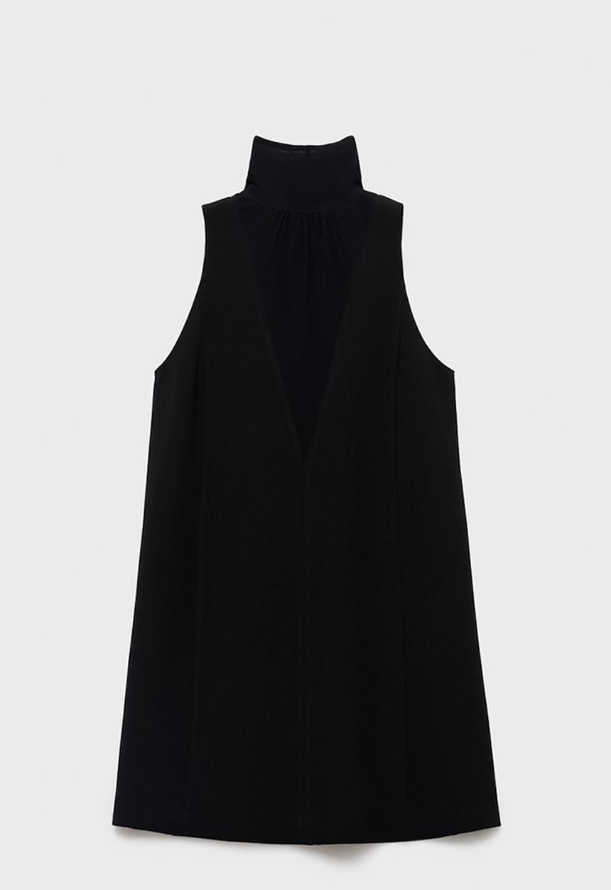 MANGO - Dress becca - black