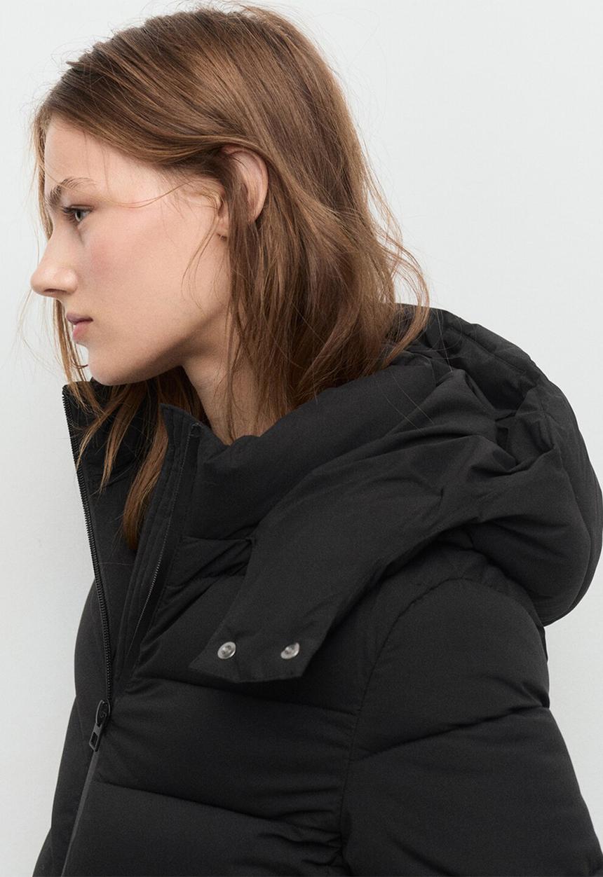 MANGO - Puffer coat bego - black