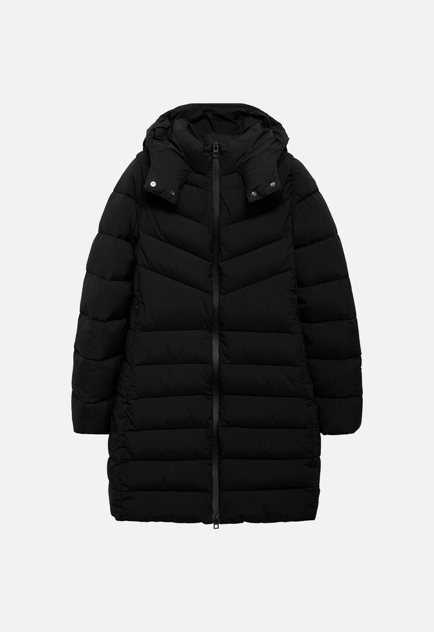 MANGO - Puffer coat bego - black