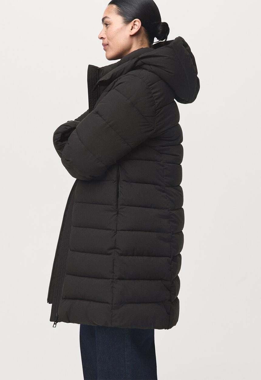 MANGO - Plus puffer coat bego - black