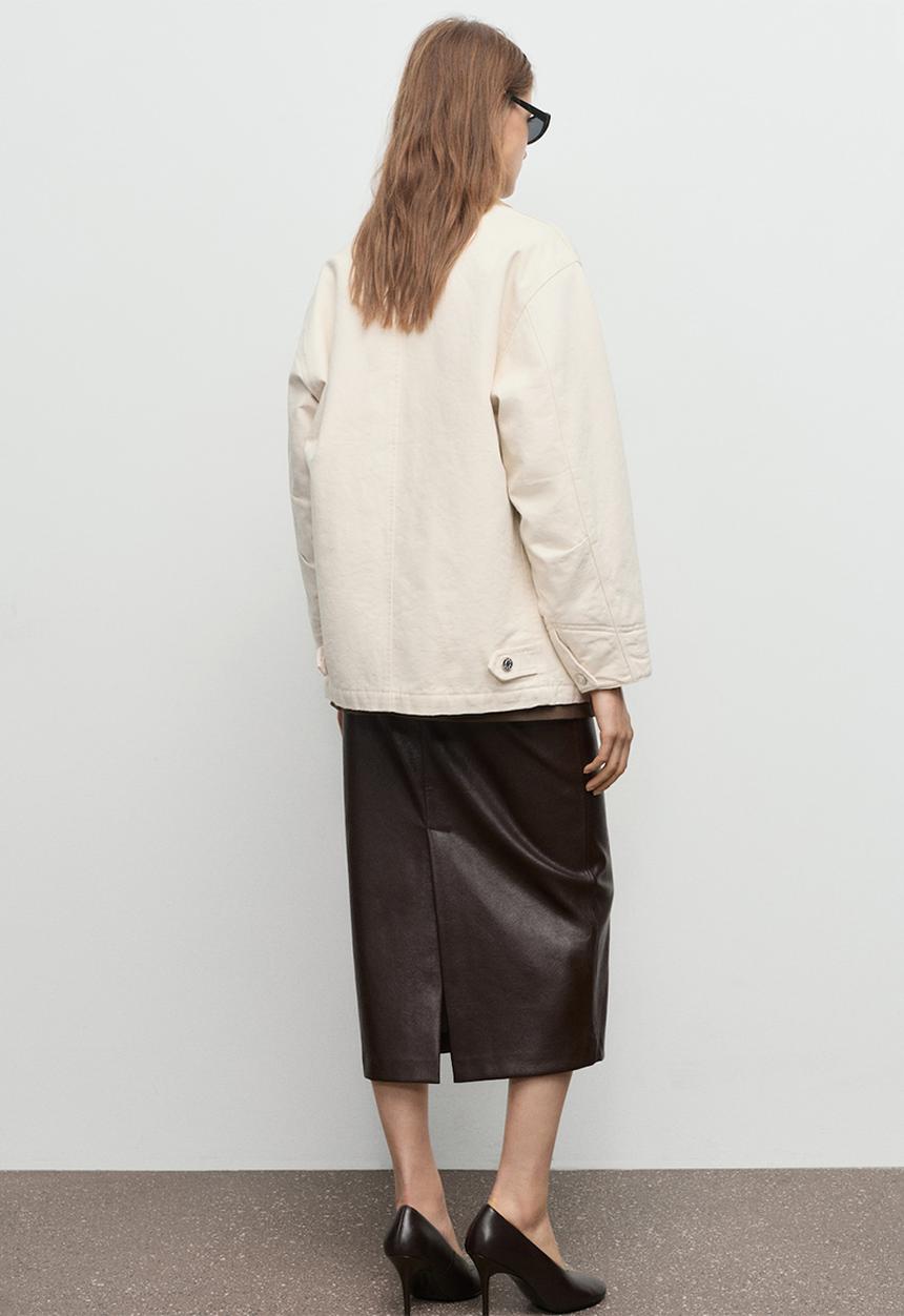 MANGO - Jacket beyonder - light beige