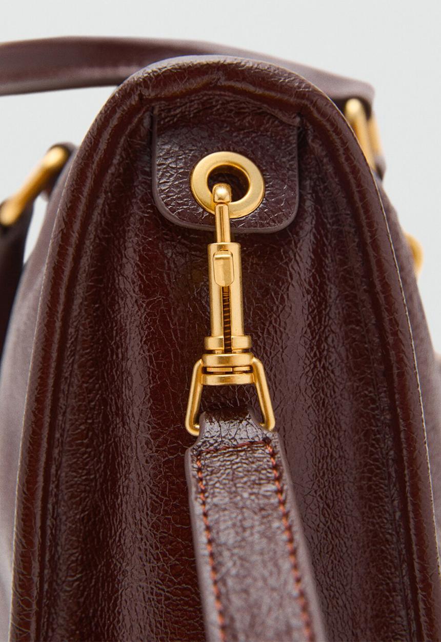 MANGO - Agnes citybag - brown