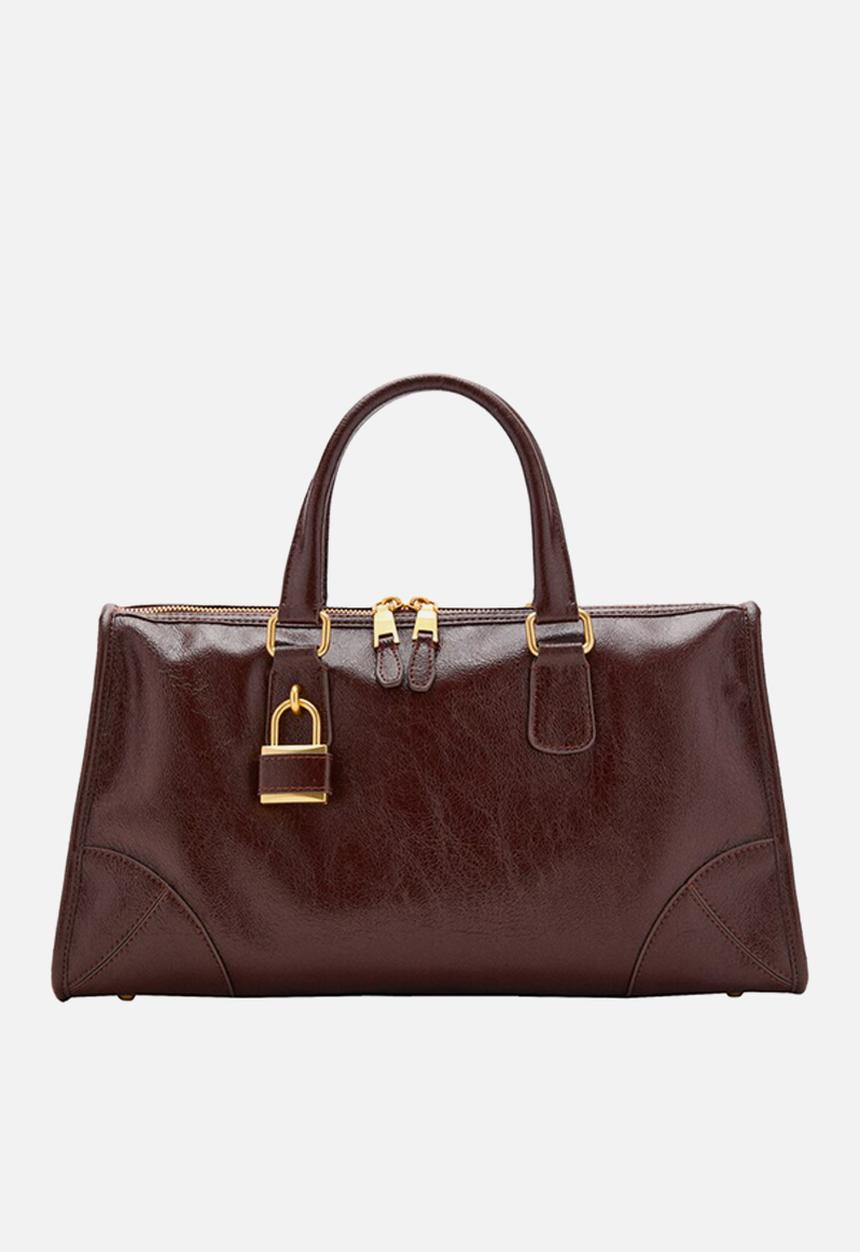 MANGO - Agnes citybag - brown