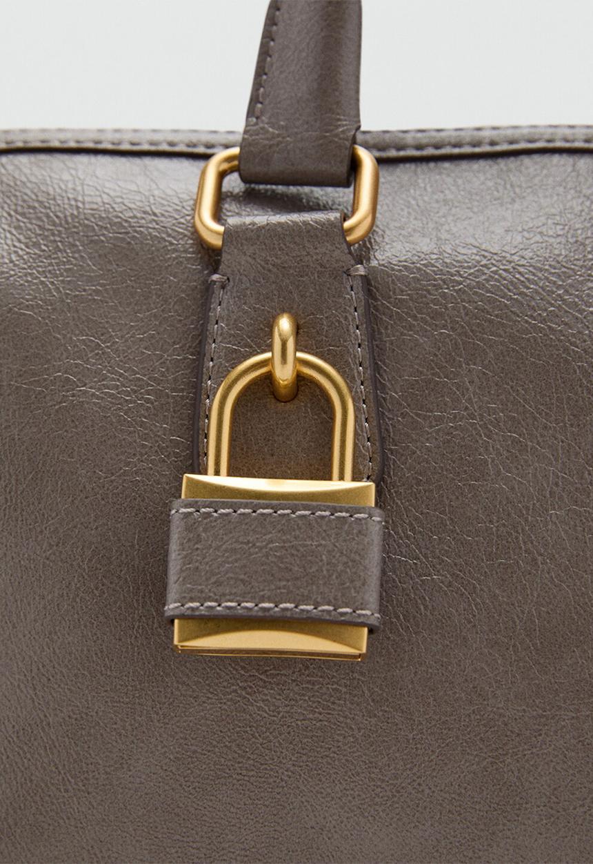 MANGO - Agnes citybag - grey