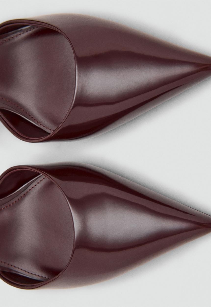 MANGO - Tesy heel - dark red