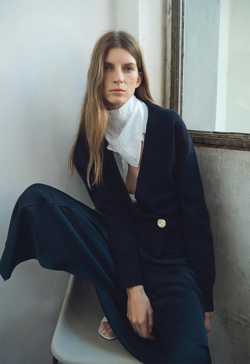Cardigan anita - navy