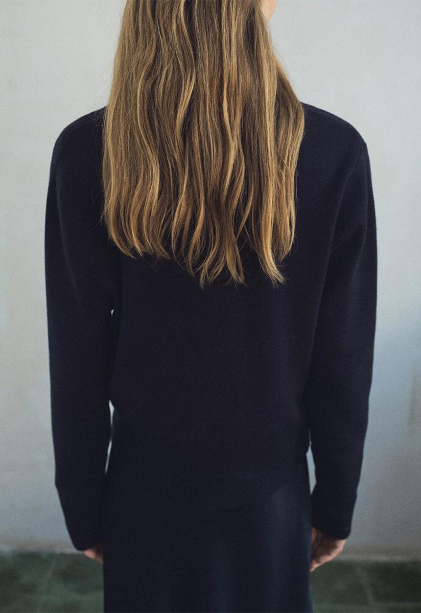 MANGO - Cardigan anita - navy