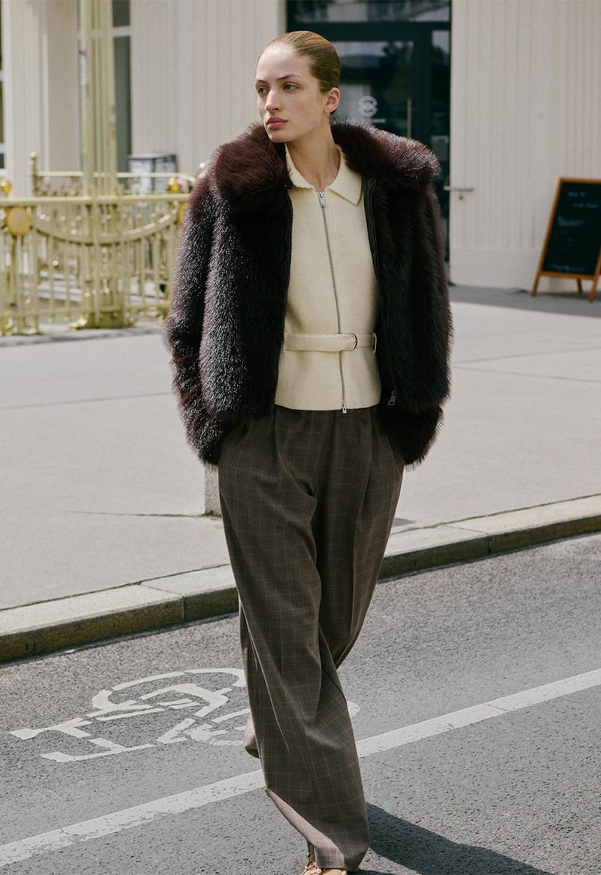 MANGO - Jacket venice - brown