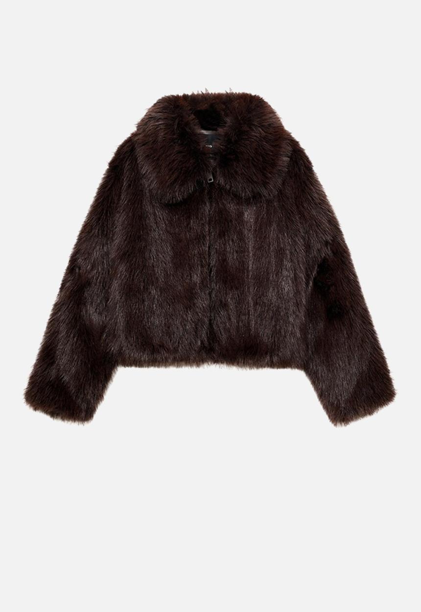 MANGO - Jacket venice - brown