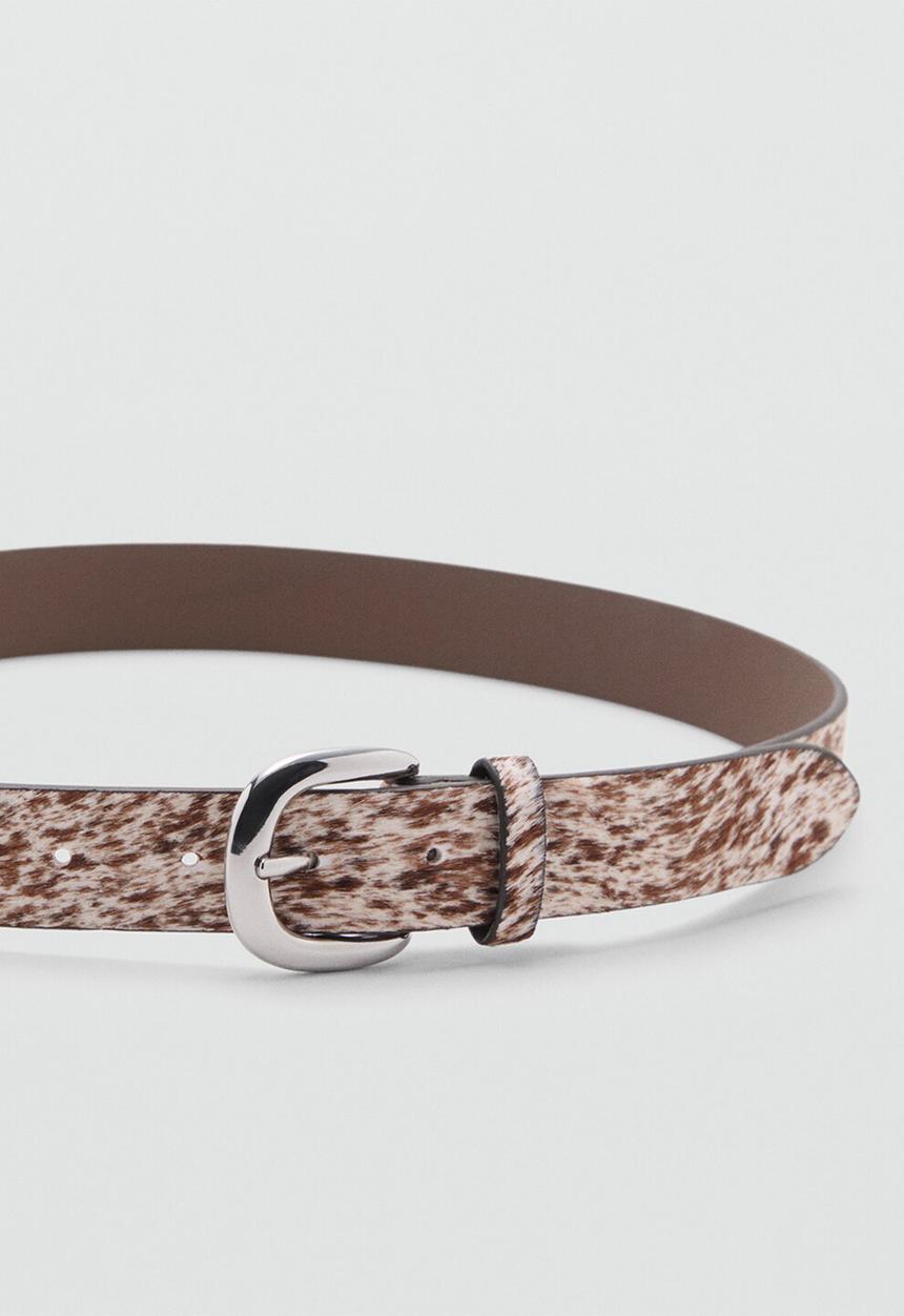 MANGO - Potro belt-brown